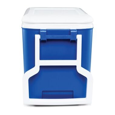 Igloo Wheelie Cool 38 Hard Cooler Majestic Blue 38qt, large image number 7
