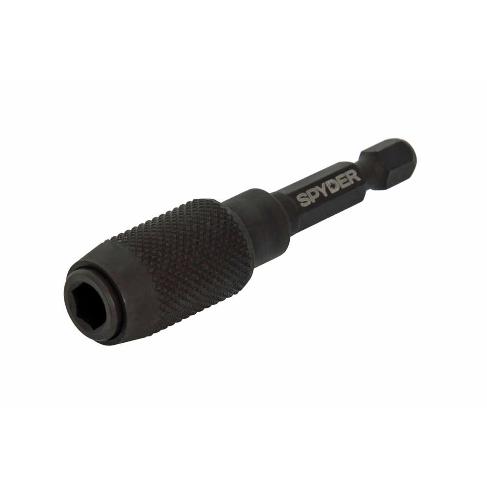Spyder 1/4 Inch Quick Change Bit Holder, 2 Inch Long Extension, Hex Power Shank, large image number 1