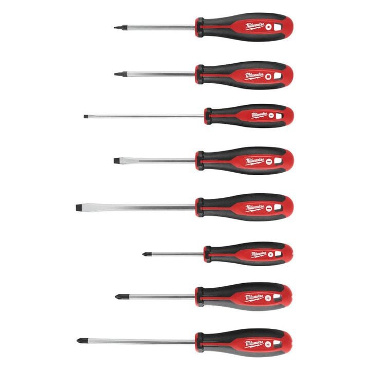 Milwaukee 8pc Screwdriver Kit with Square