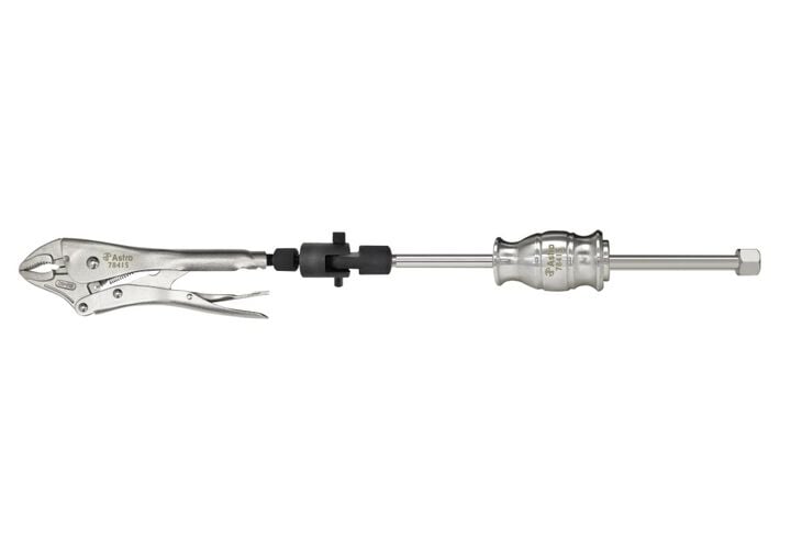Astro Pneumatic Tools Chrome-Plated Steel Locking Pliers Slide Hammer Puller