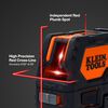 Klein Tools Self-Leveling Red Cross-Line Laser Level with Red Plumb Spot, small image number 3