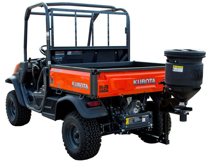 Buyers Products Company UTV 15 Gallon All-Purpose Spreader with 2 Inch Receiver Mount, large image number 4
