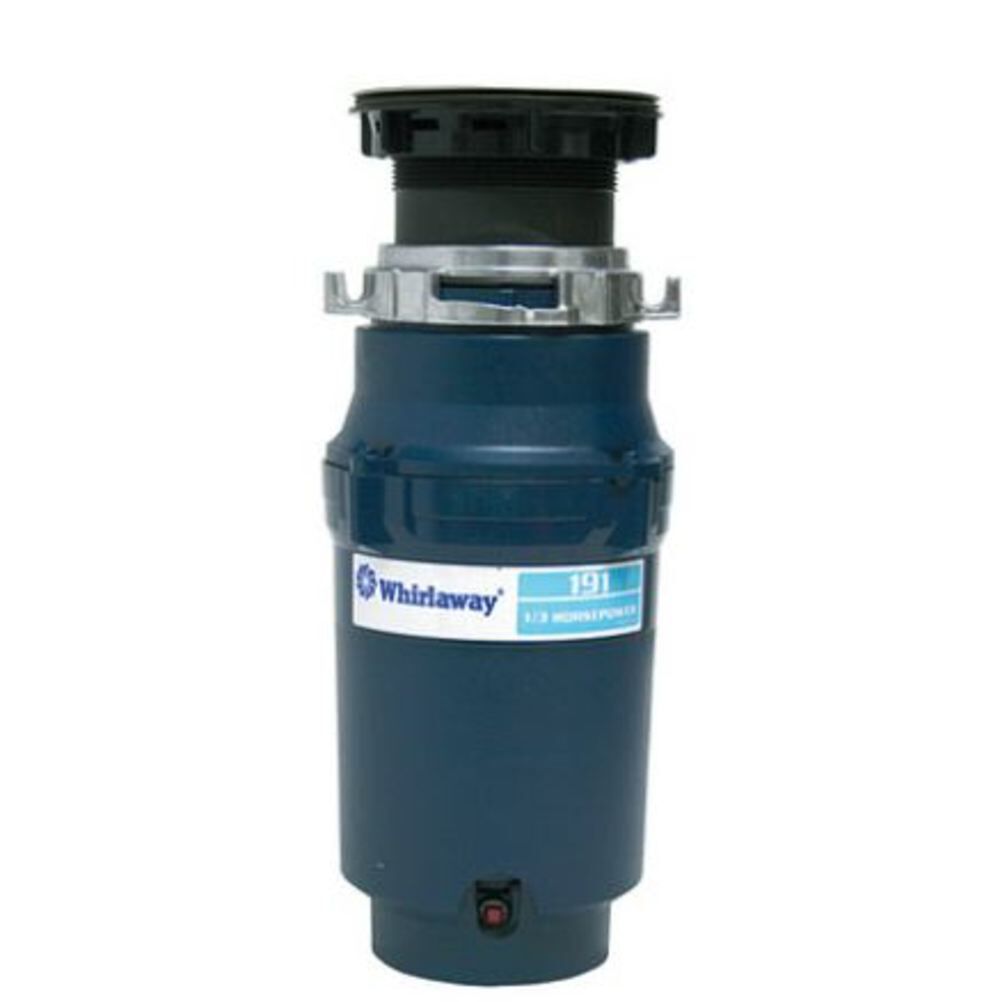 Whirlaway Garbage Disposal with Power Cord 1/3HP Continuous Feed, large image number 1