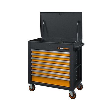 GEARWRENCH GSX Series Rolling Tool Cart Tilt Top 35in 7 Drawer
