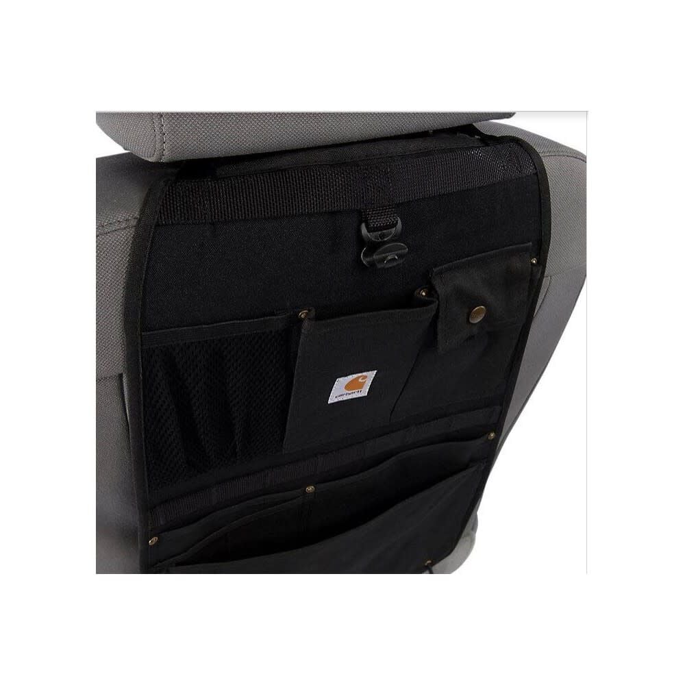 Carhartt Black Universal CORDURA Car Back Seat Organizer, large image number 1