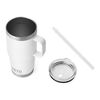 YETI 25oz Rambler Straw Mug with Straw Lid White, small image number 4