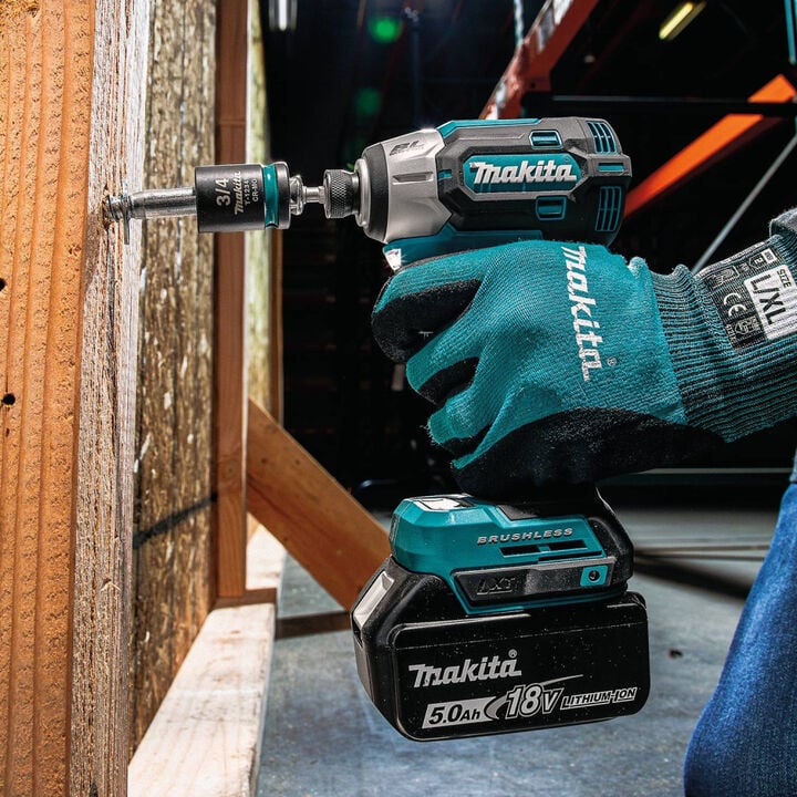 Makita Makita XDT21T 18V LXT Lithium-Ion Brushless Cordless Quick-Shift Mode 4-Speed Impact Driver Kit (5.0Ah), large image number 9
