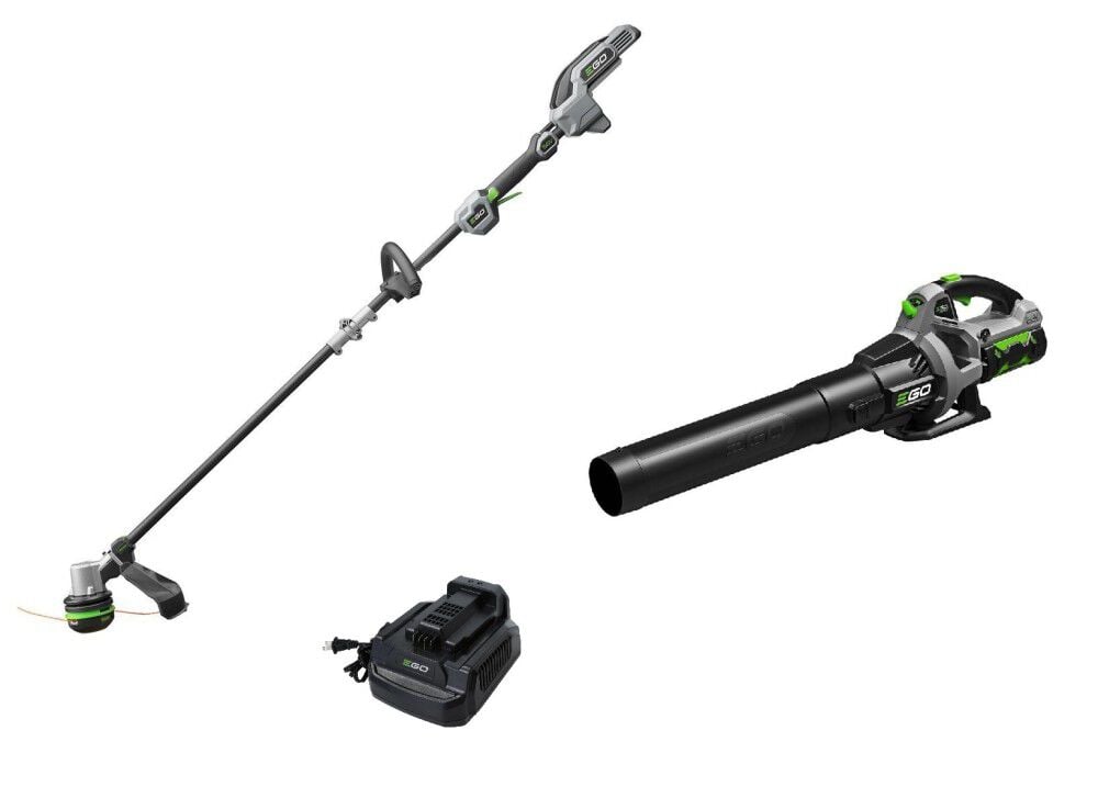 EGO 56V Turbo Blower 530 CFM Kit and PowerLoad String Trimmer 15in Bundle Reconditioned – ST1520SLB5302-FC