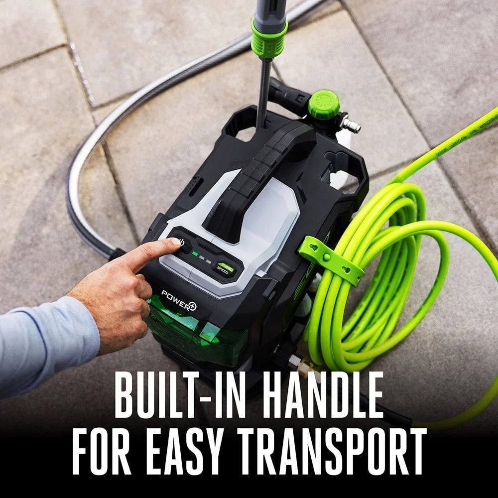 EGO POWER+ 2100 PSI 1.2 GPM Battery Powered Cold Water Pressure Washer with 4 Spray Nozzles 6.0Ah Kit, large image number 10