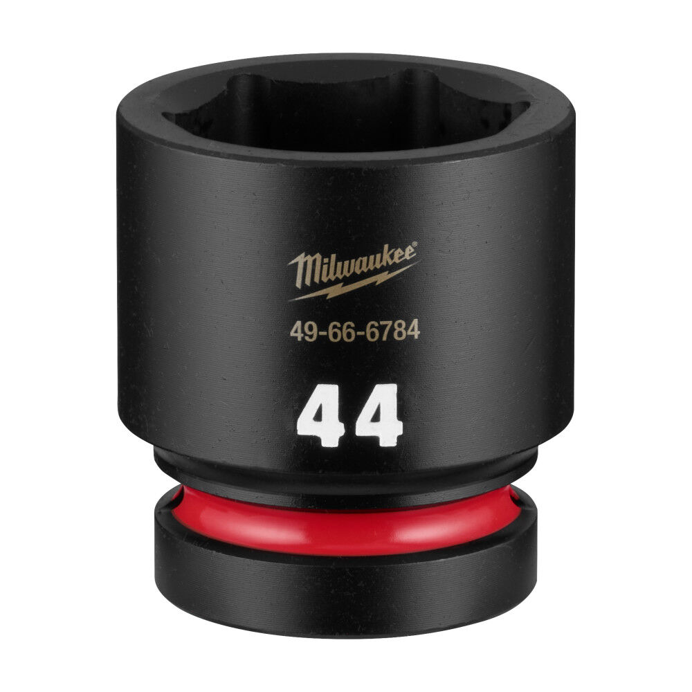 Milwaukee SHOCKWAVE Impact Duty 1 Inch Drive 44mm Standard 6 Point Socket - 49-66-6784