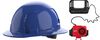 Milwaukee BOLT Blue Full Brim Vented Hard Hat with 6pt Ratcheting Suspension Type 1 Class C & USB Cooling Fan Bundle, small image number 1