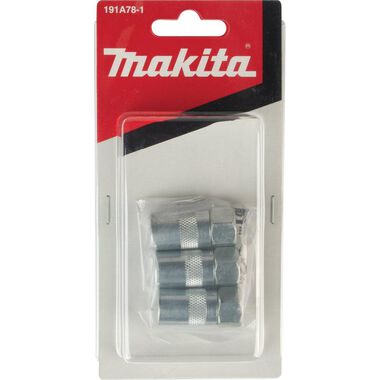 Makita Grease Coupler Set Heavy Duty 1/8in NPT 3pk, large image number 1