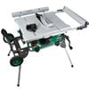 Metabo HPT 10in Jobsite Table Saw with Fold Roll Stand, small image number 1