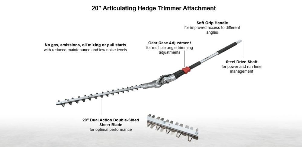 Makita Articulating Hedge Trimmer Couple Shaft Attachment EN401MP Acme Tools