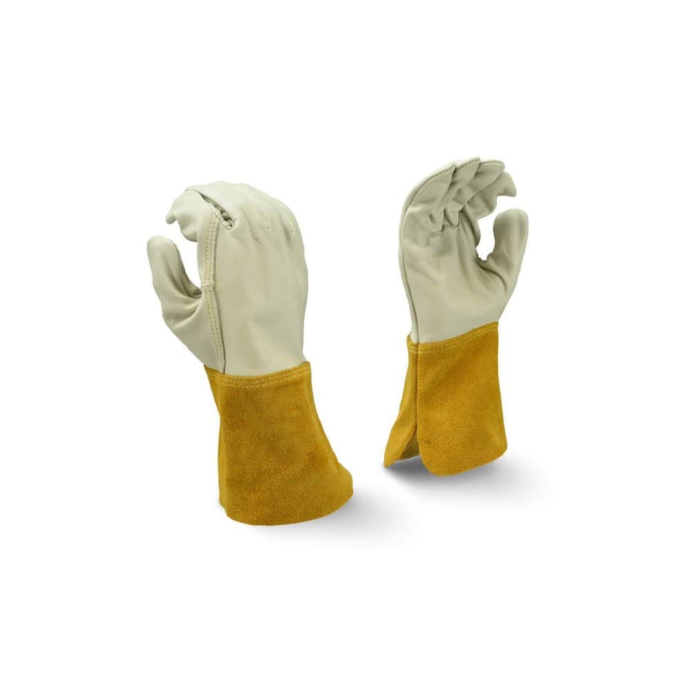 Radians Cowhide Leather MIG-TIG Welding Glove Gray/Brown Large, large image number 1