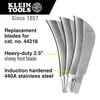 Klein Tools Hawkbill Replacement Blade 3-Pk, small