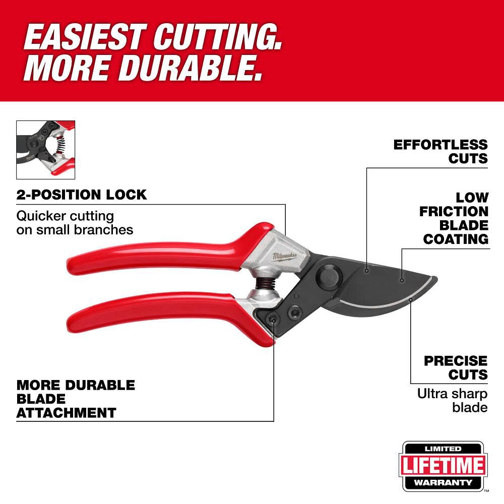 Milwaukee 3/4 Inch Pruner, large image number 2