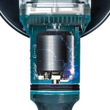 Makita 18V X2 LXT 36V 9in Paddle Switch Cut-Off/Angle Grinder (Bare Tool), large image number 6