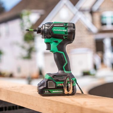 Metabo HPT 18V Cordless Triple Hammer Impact Driver 2Ah Batteries Kit, large image number 19