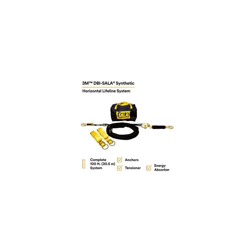 DBI Sala Sayfline 100' Synthetic Horizontal Lifeline System, large image number 2