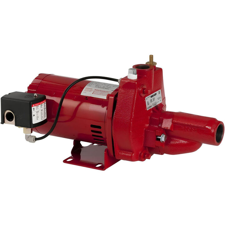 Red Lion 1HP Convertible Jet Pump