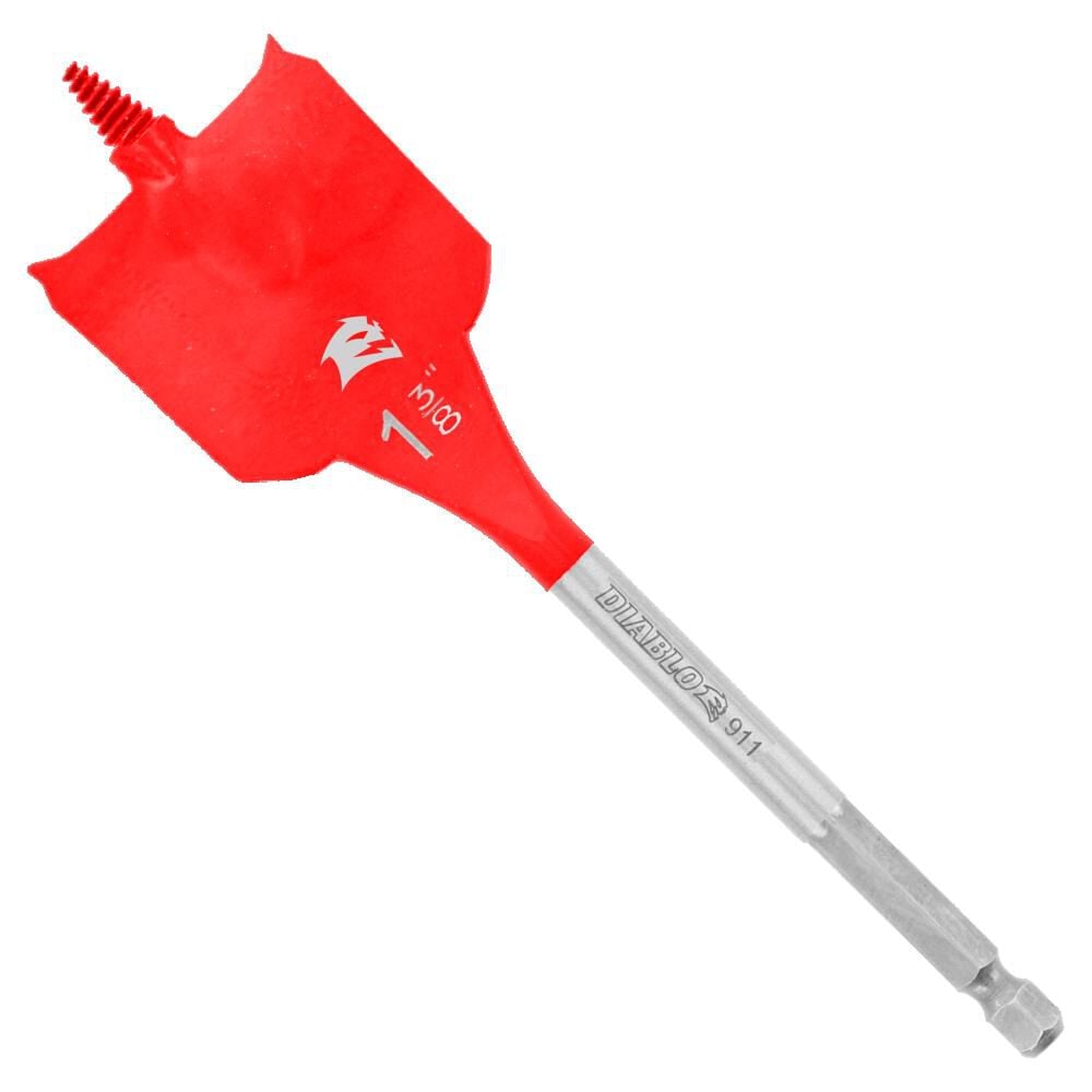 Diablo Tools 1-3/8in x 6in SPEEDemon Spade Bit – DSP2160