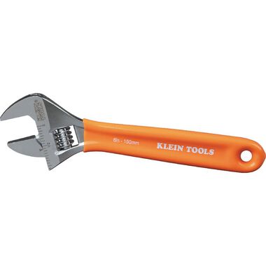 Klein Tools 6 Inch Extra-Capacity Adjustable Wrench