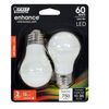 Feit Electric 60W A15 2700K Soft White Dimmable LED Bulb 2pk, small image number 2