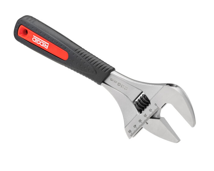 Ridgid 10 Inch Super Wide Capacity Slim Jaw Adjustable Wrench