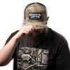Occidental Leather Oxy Flatbill Trucker Hat Camo with Black Patch OSFM, small image number 3