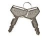 Kubota Parts Main Switch/Ignition Key for Kubota L, M, MX Series Tractors, 2 Pieces, small image number 1