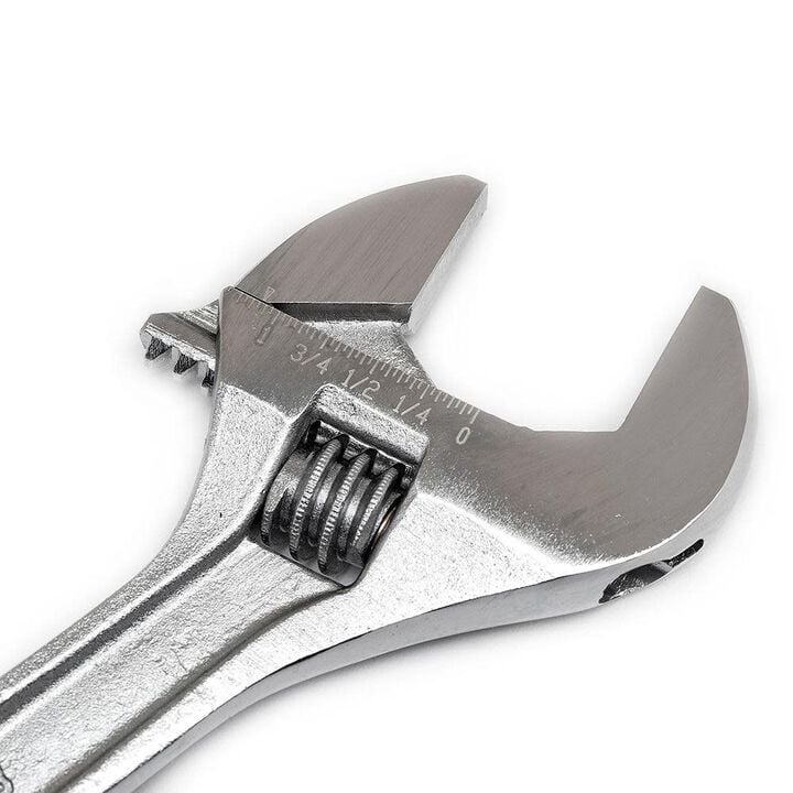 Crescent 8in Adjustable Wrench Chrome Finish, large image number 3