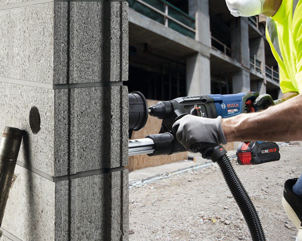 Bosch 18V EC Brushless SDS-plus Bulldog 1 Inch Rotary Hammer (Bare Tool), large image number 8
