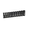 GEARWRENCH Impact Socket Set 12 pc. 1/2 In. Drive 6 Point SAE Deep, small image number 6