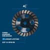 Bosch 4-1/2 Inch Turbo Diamond Cup Wheel, small image number 2