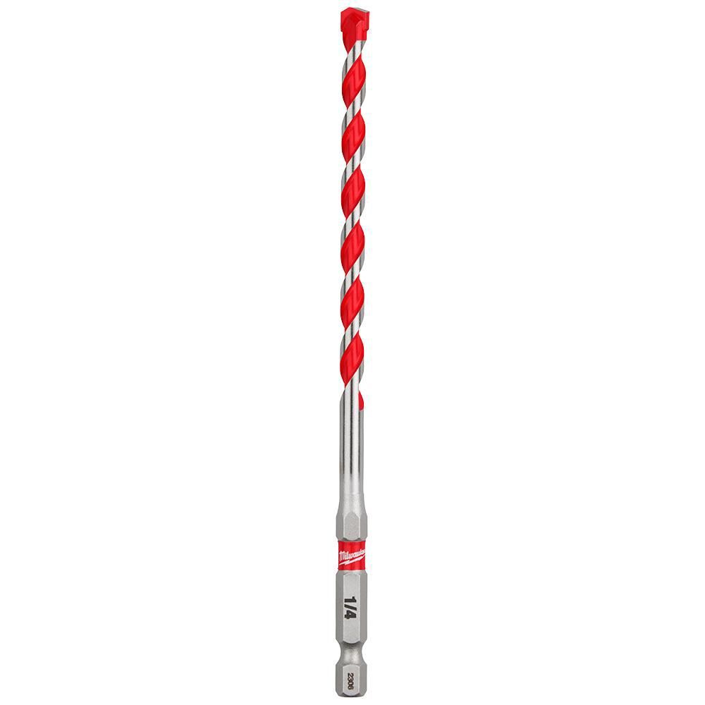 Milwaukee SHOCKWAVE Carbide Hammer Drill Bit 1/4inchx4inchx6inch, large image number 10