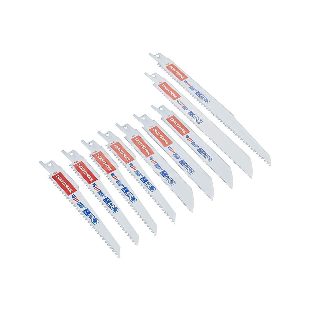 CRAFTSMAN 6 Inch 6 TPI Reciprocating Saw Blades, 5 Pack - 2058840