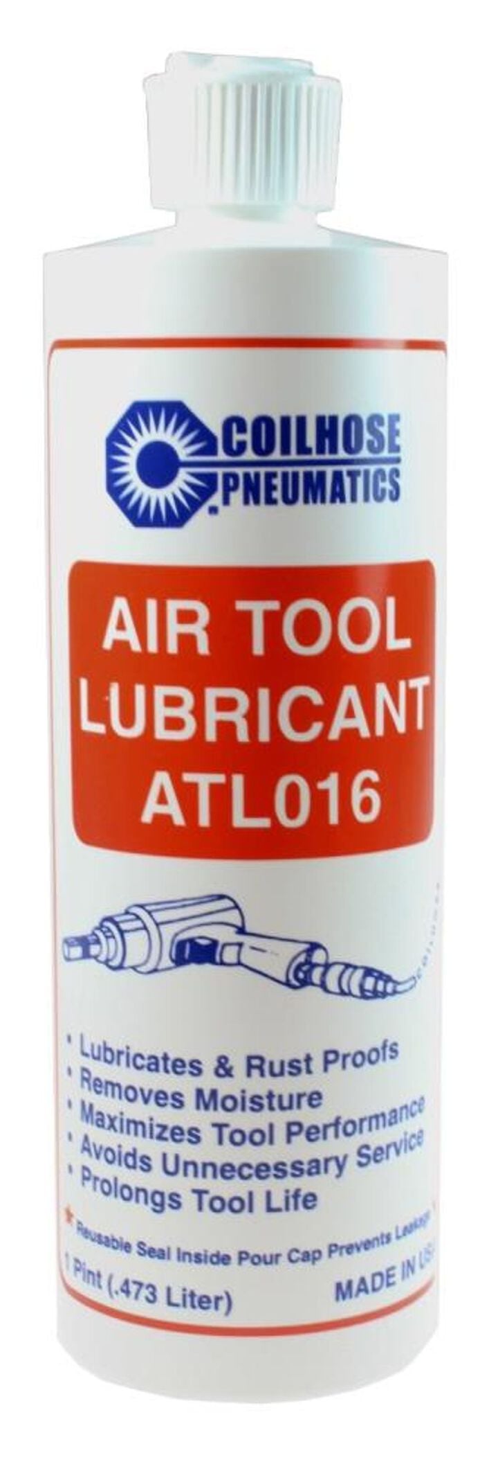 Coilhose 16 Oz. Air Tool Lubricant