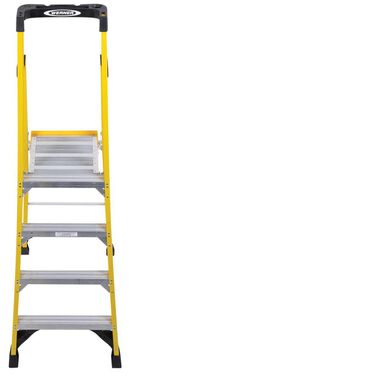Werner Podium 4-ft Fiberglass 375-lb Type IAA Step Ladder, large image number 4