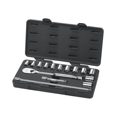 GEARWRENCH Mechanics Tool Set 15 pc 1/2-In Drive 6 Point SAE, large image number 0