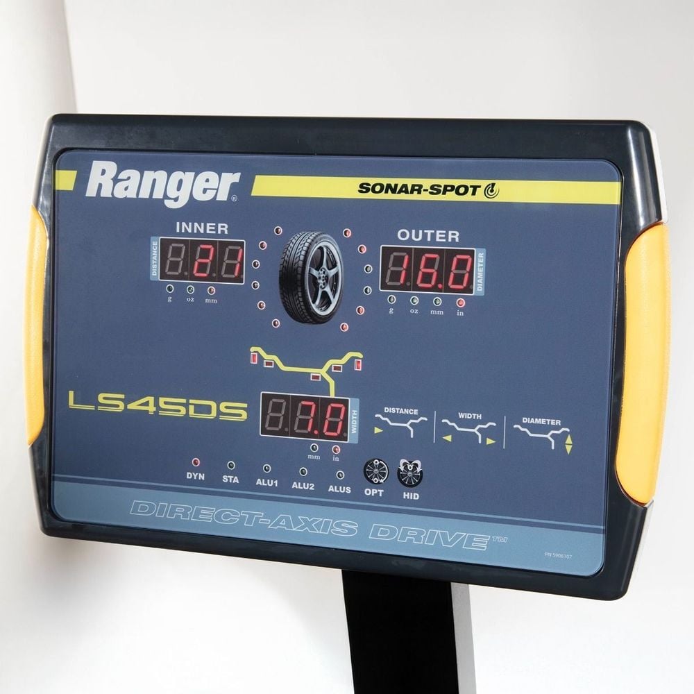 Ranger LS45DS 208-240V Sonar 3D Laser-Spot Wheel Balancer with Plate, large image number 6
