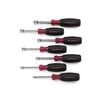 GEARWRENCH 7 pc Full Hollow Shaft Cushion Grip SAE Nut Driver Set, small image number 1