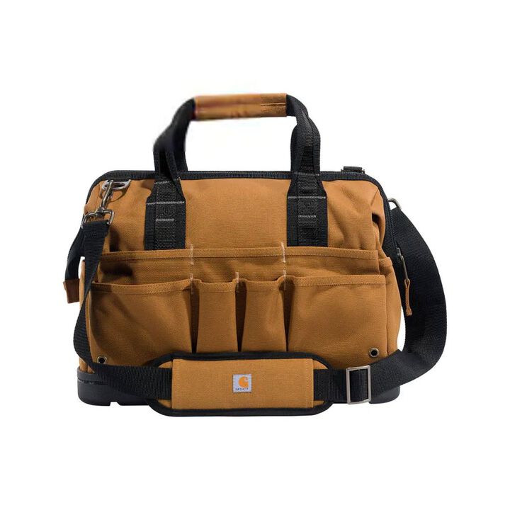 Carhartt 16-Inch Molded Base Heavyweight Tool Bag, One Size, Carhartt Brown, large image number 5