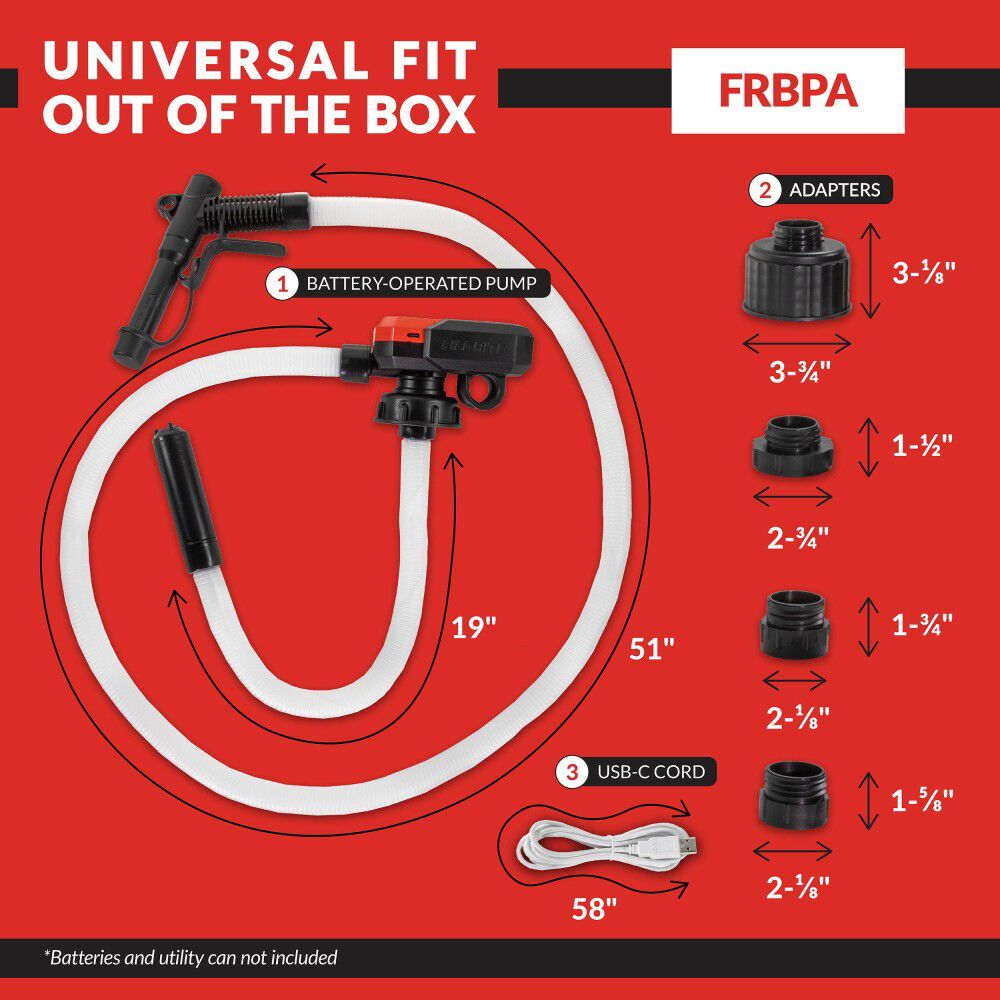 Fill-Rite Battery-Powered Liquid Transfer Pump 3.8 GPM, large image number 2