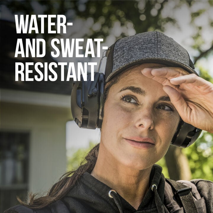 3M WorkTunes 26 dB NRR Connect and Solar Wireless Hearing Protector with Bluetooth Technology, large image number 7