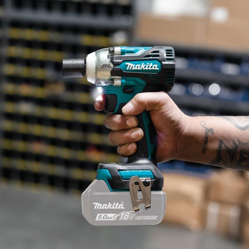 Makita 18V LXT Impact Wrench 3/8in Sq (Bare Tool), large image number 14