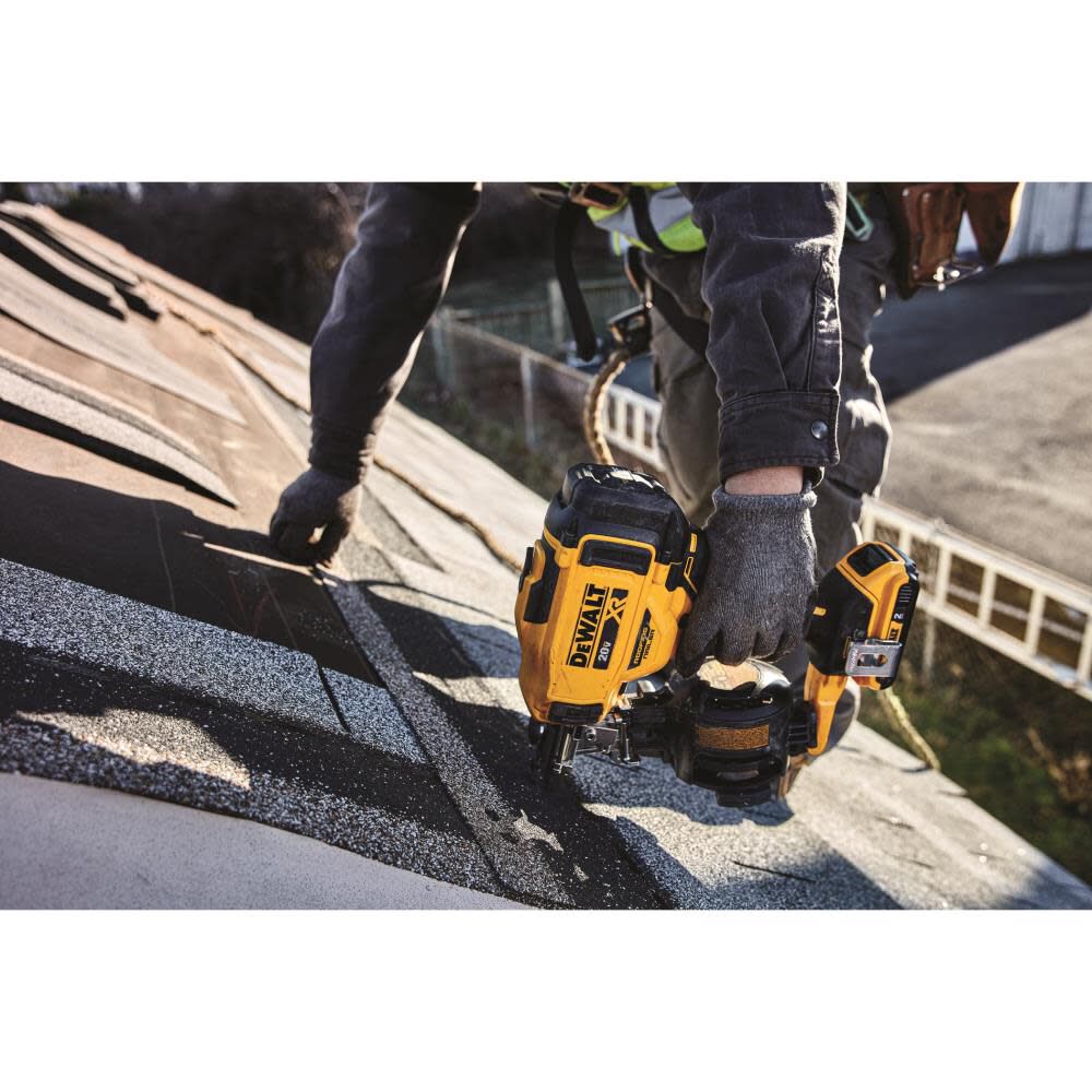 Dewalt roofing nailer shop cordless