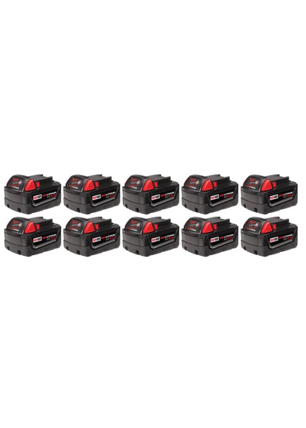 Milwaukee 10 store amp battery