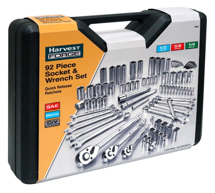 Allied International 92 pc Professional Socket & Wrench Set
