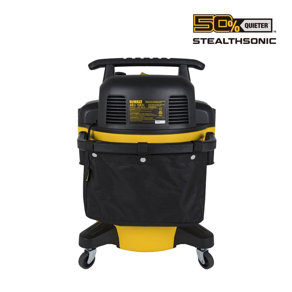 DEWALT 12 Gallon Stealth Sonic Wet/Dry Vacuum DXV12PQTA from DEWALT